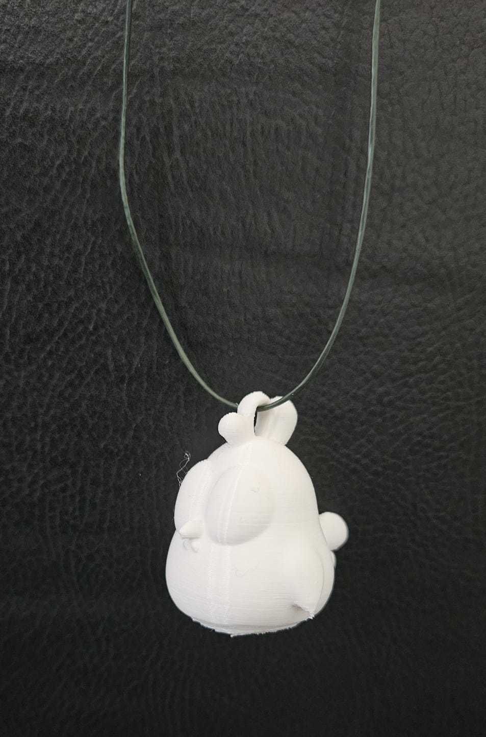 Funny Chicken Keychain 3D print model_21