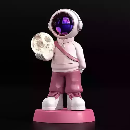 MODERN ASTRONAUT LIGHT