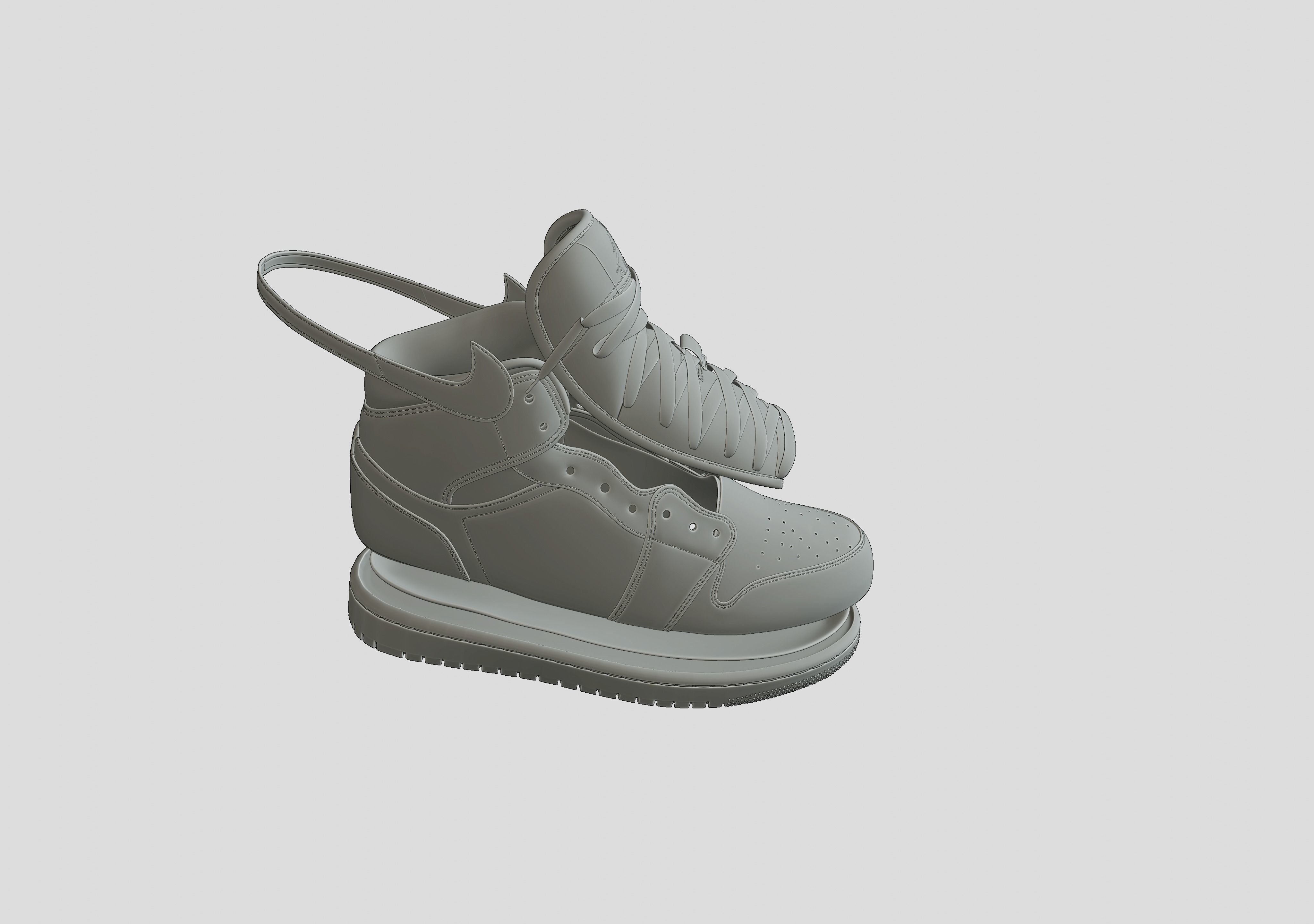 Air Jordan 1 Mid 3D model_18