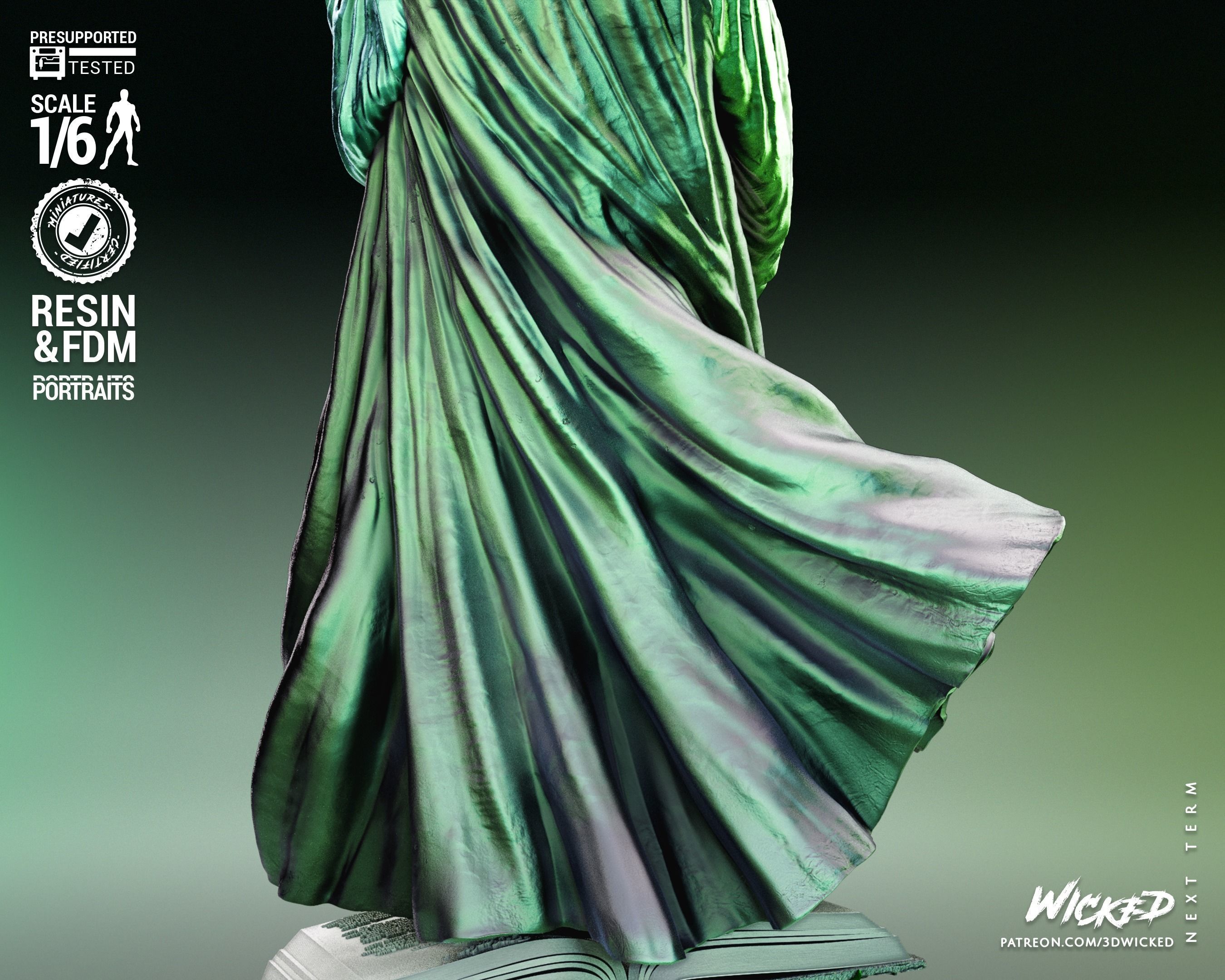 Wicked Movies Voldemort Sculpture Tested for 3D printing 3D print model_30