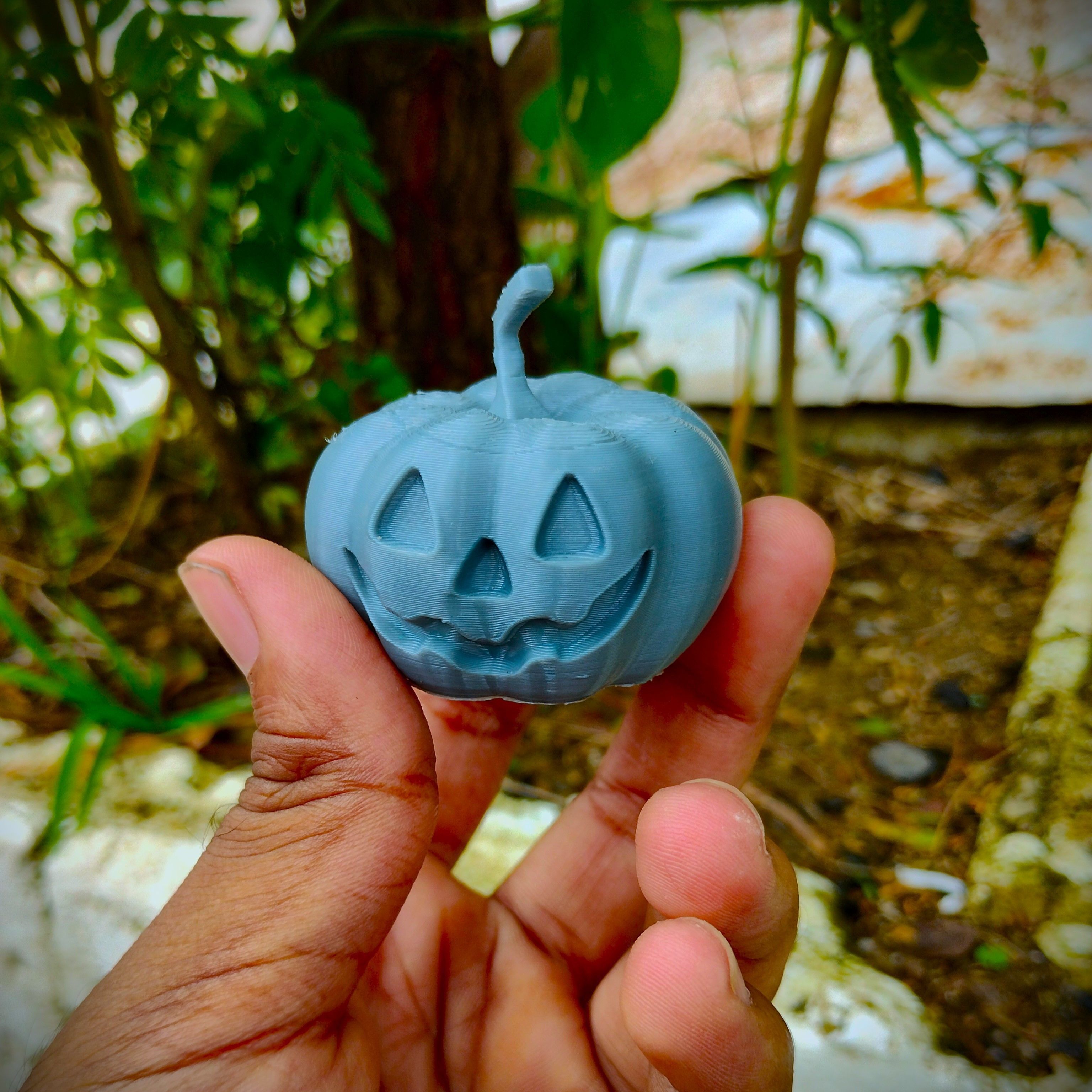 Halloween special Articulated Pumpkin Toy 3D print model_10