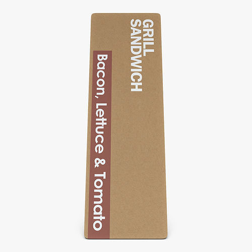 Sandwich Packaging Machu Simple M 1 3D model 4