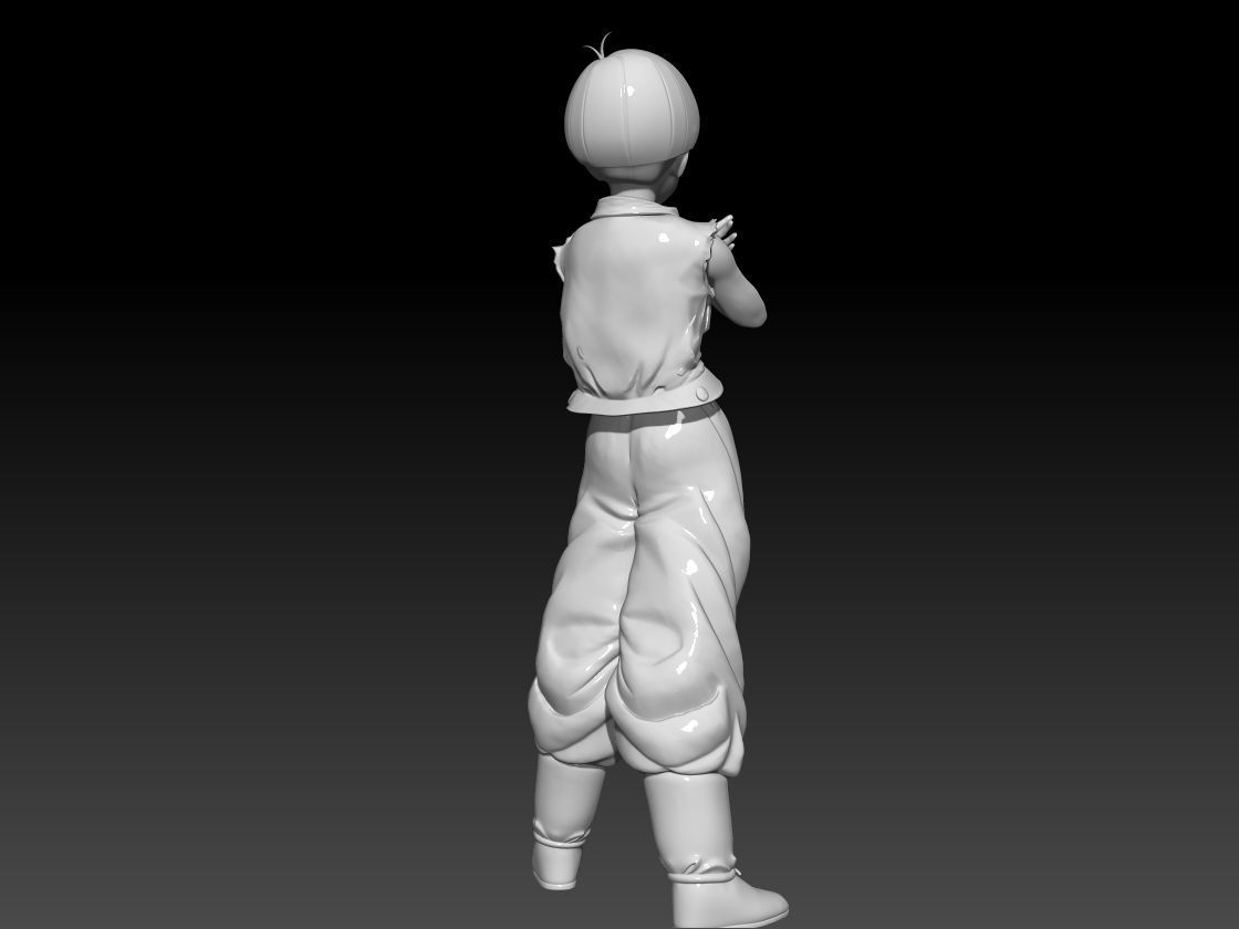 Bulma cool outfit  3D print model_4