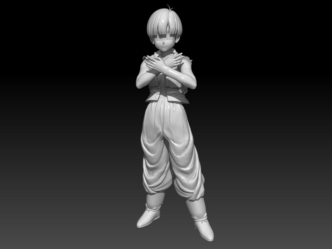 Bulma cool outfit  3D print model_2