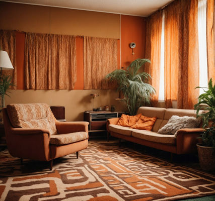 1970s Kitch Interior Scenes Texture_12