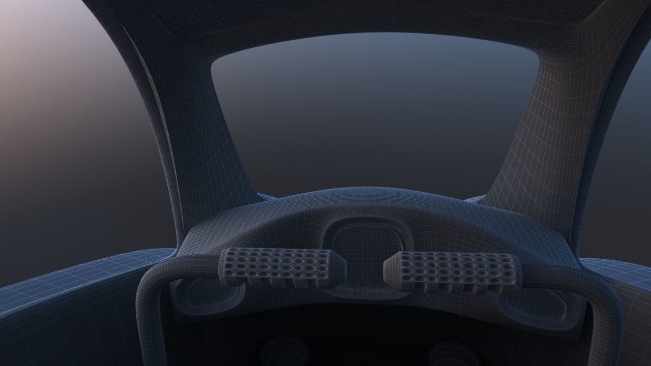 Mars Rover Mechanical Spider 3D model_41