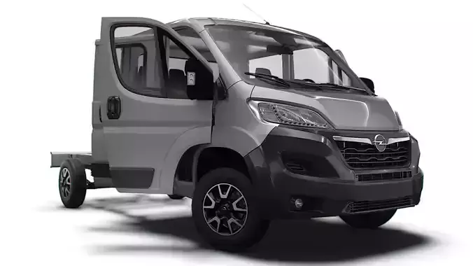 Opel Movano Chassis Truck CrCab 4035WB HQInterior 2023