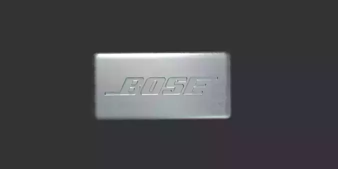 Bose logo 3d print model stl file