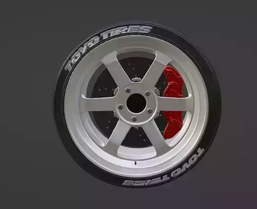 Tuningwheel with Tiretextures