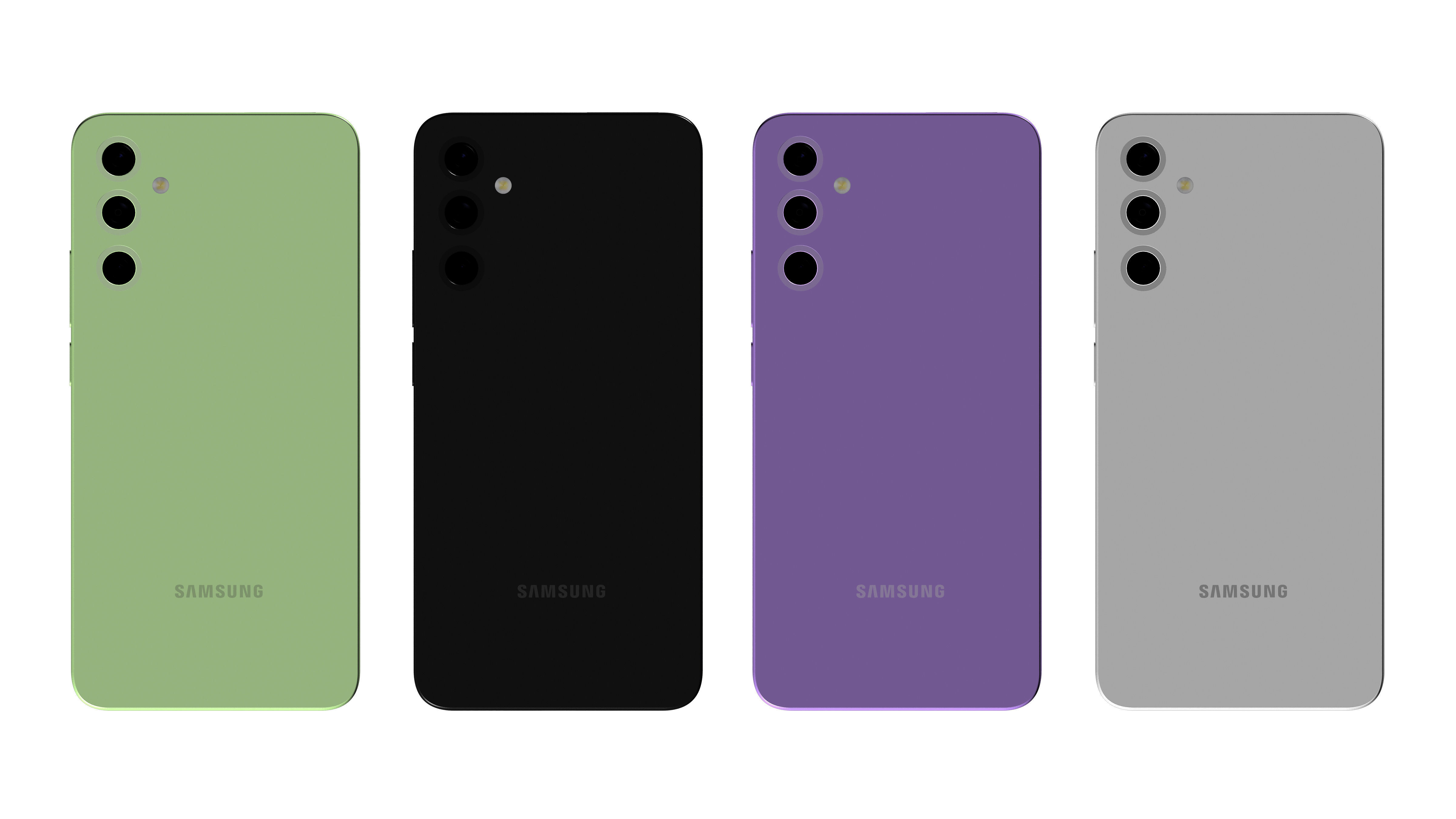 Samsung Galaxy A54 Low-poly 3D model_2