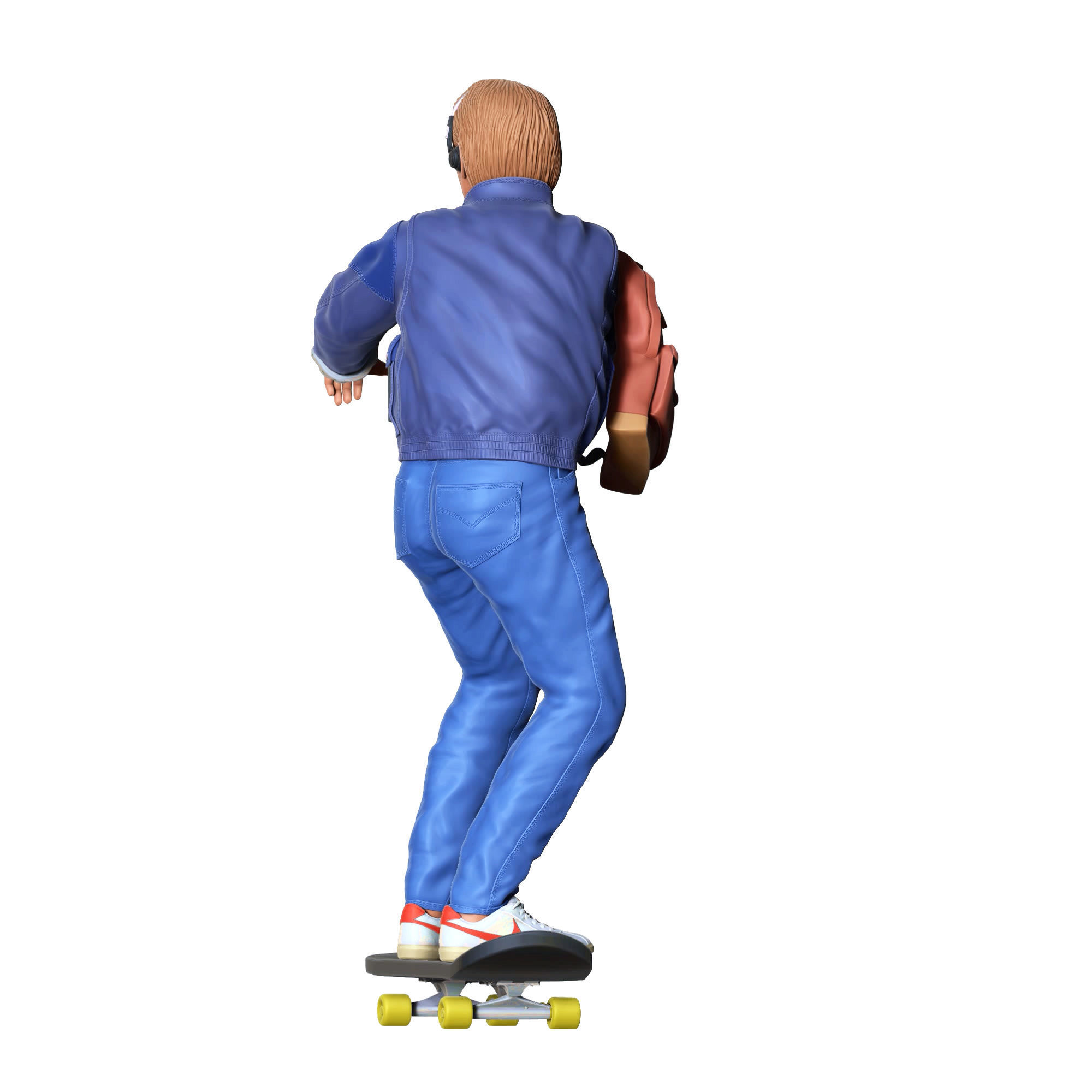 MARTY MCFLY BACK TO THE FUTURE SKATING 3D print model_15