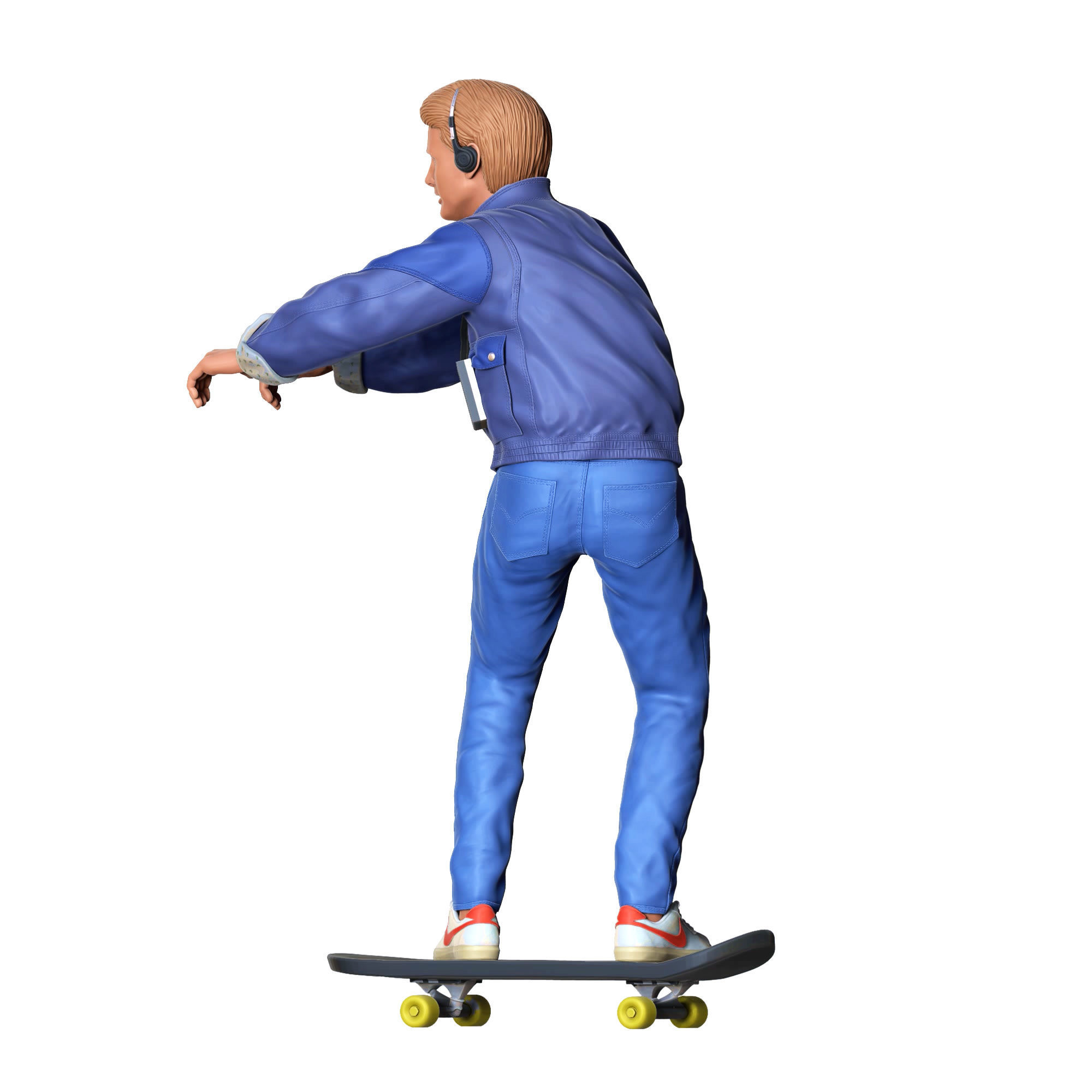 MARTY MCFLY BACK TO THE FUTURE SKATING 3D print model_19