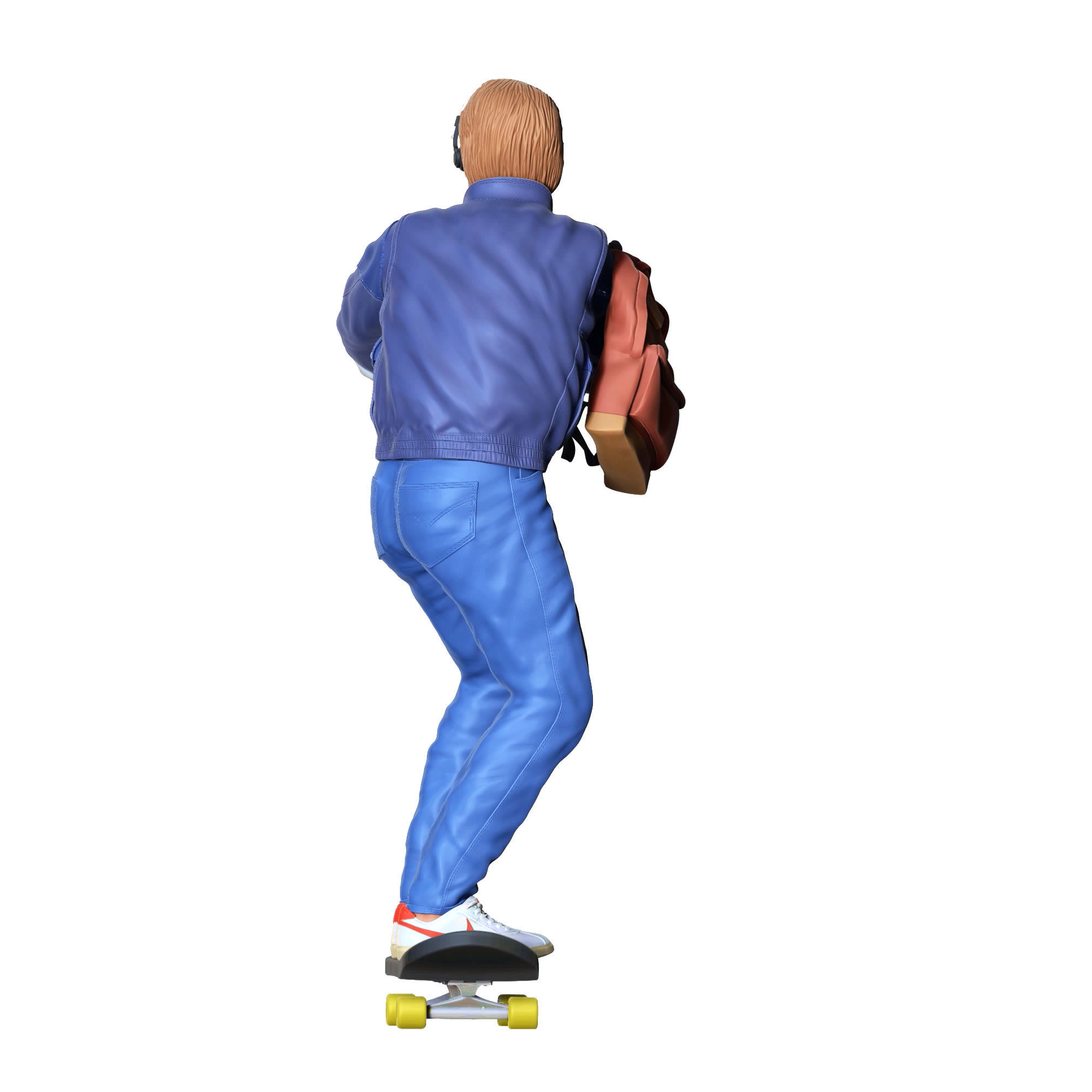 MARTY MCFLY BACK TO THE FUTURE SKATING 3D print model_14