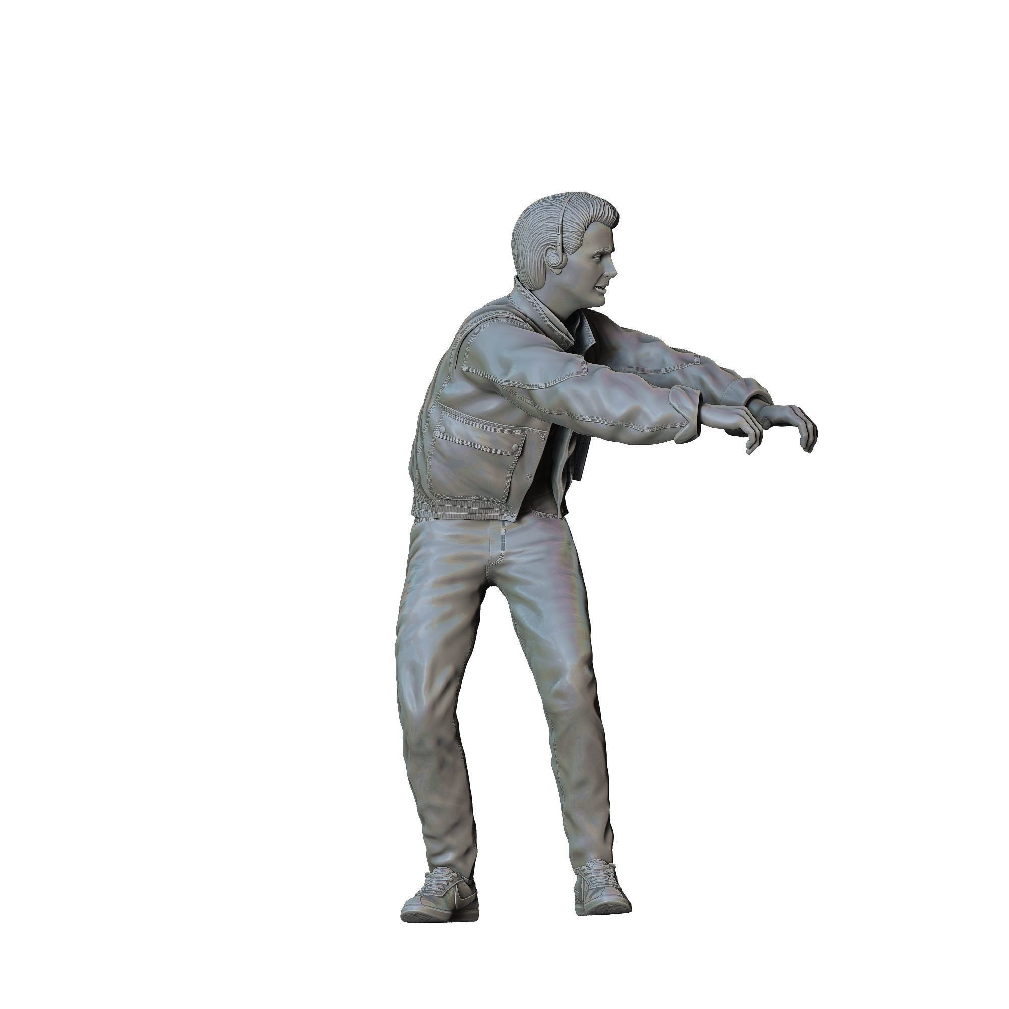 MARTY MCFLY BACK TO THE FUTURE SKATING 3D print model_28