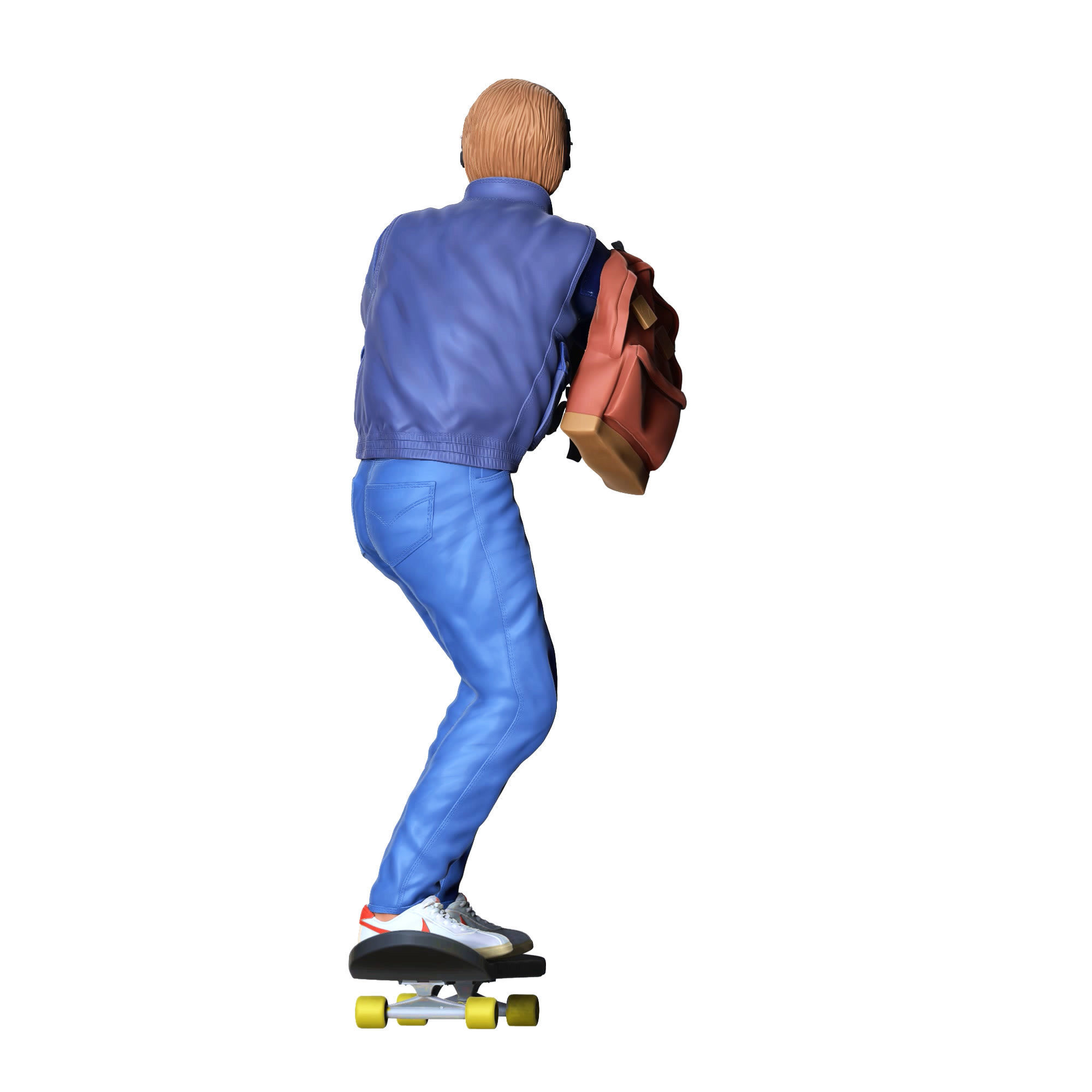 MARTY MCFLY BACK TO THE FUTURE SKATING 3D print model_13
