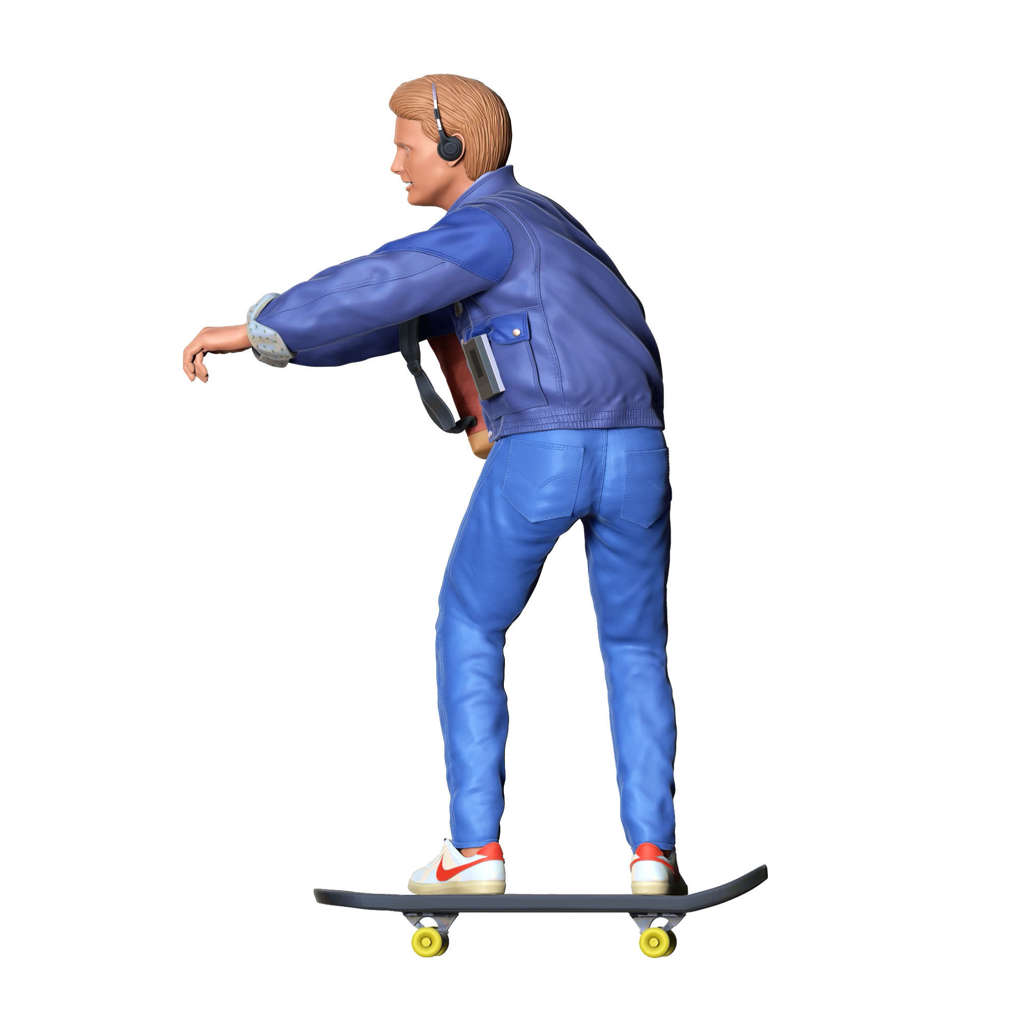 MARTY MCFLY BACK TO THE FUTURE SKATING 3D print model_21