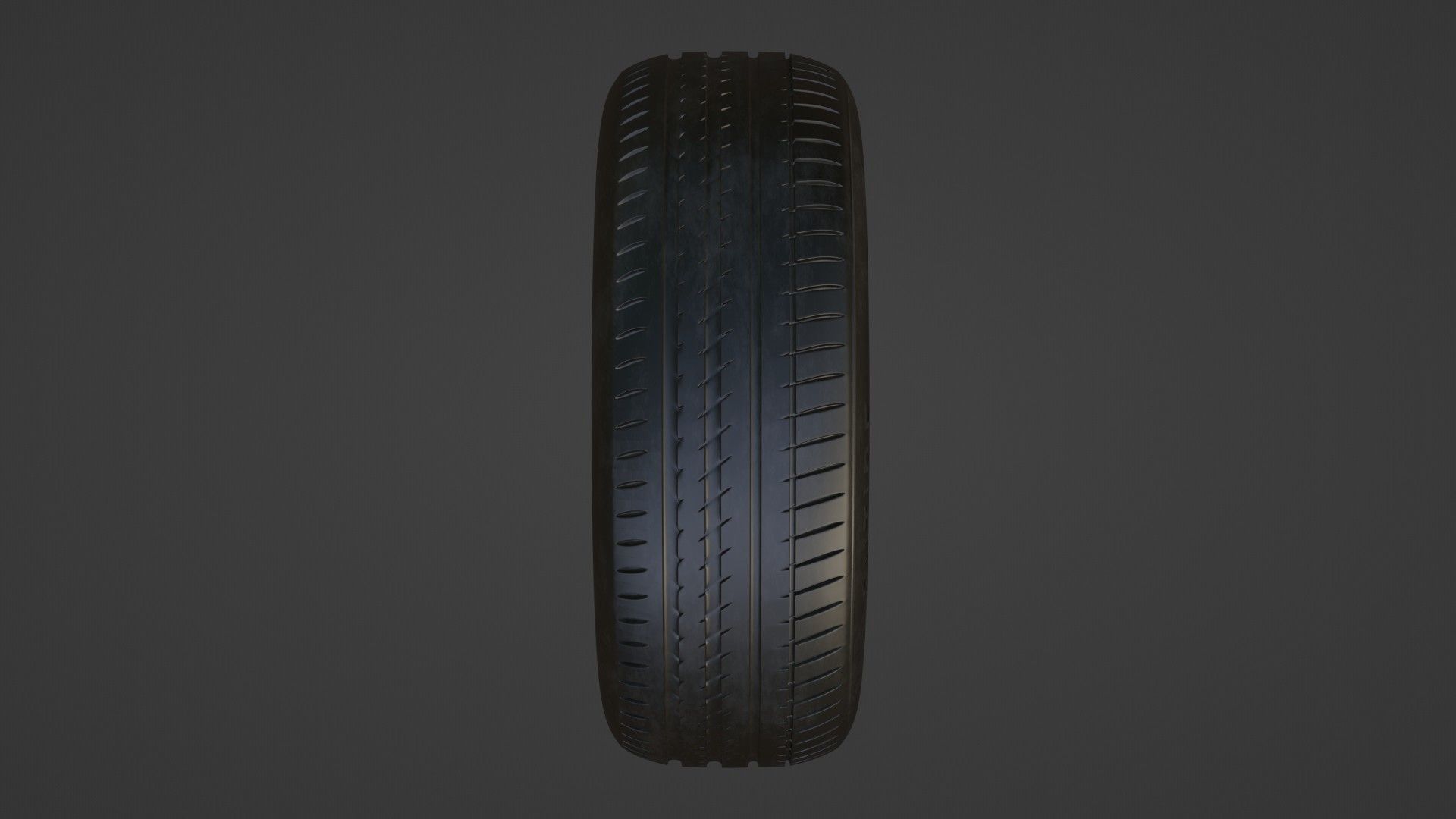 Basic Vehicle Tire DUTIRE A205 3D model_12