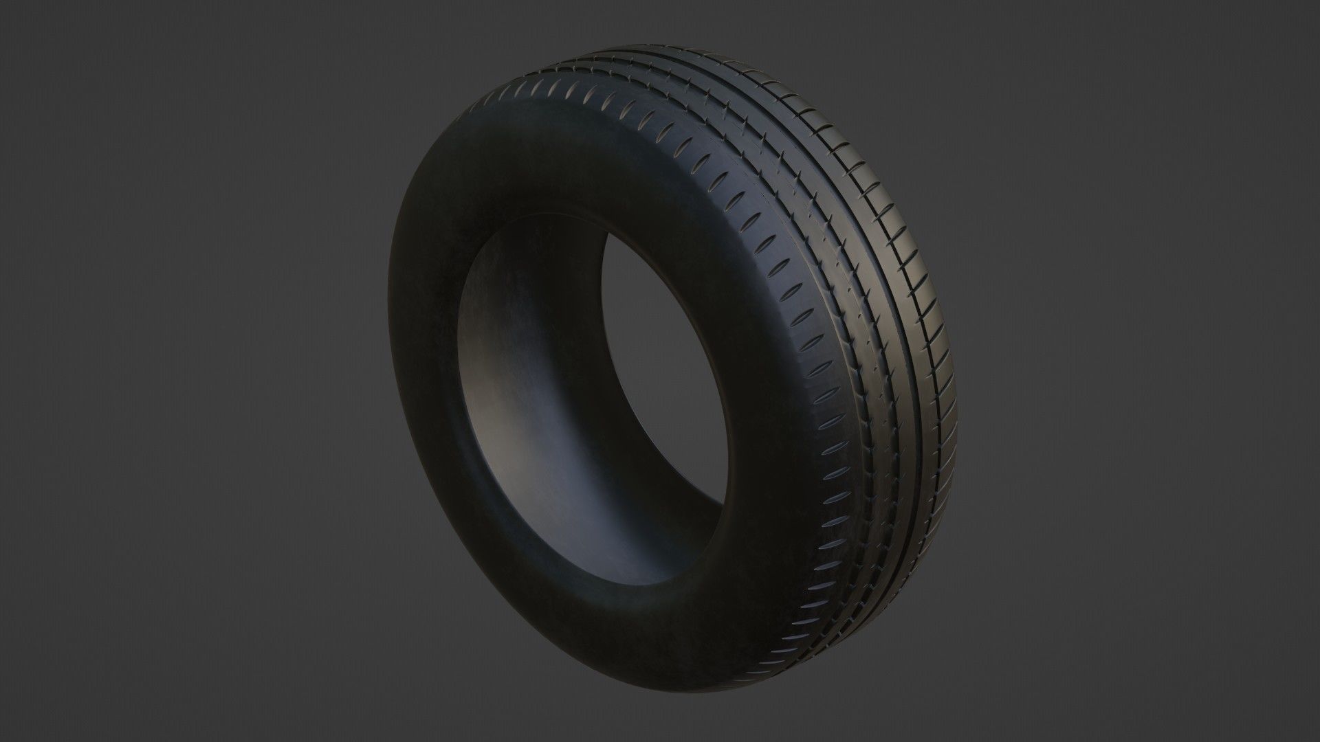 Basic Vehicle Tire DUTIRE A205 3D model_1