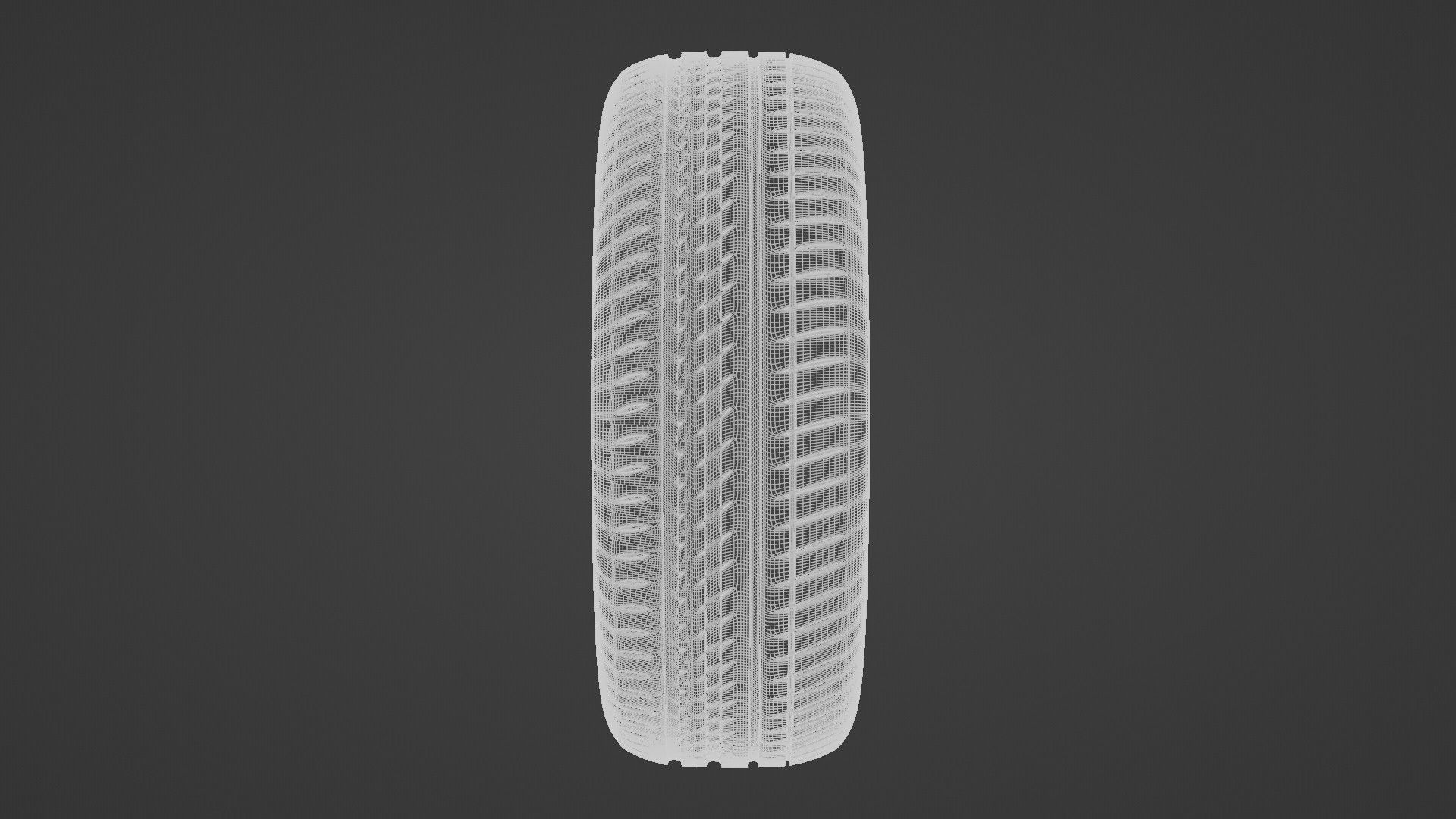 Basic Vehicle Tire DUTIRE A205 3D model_14