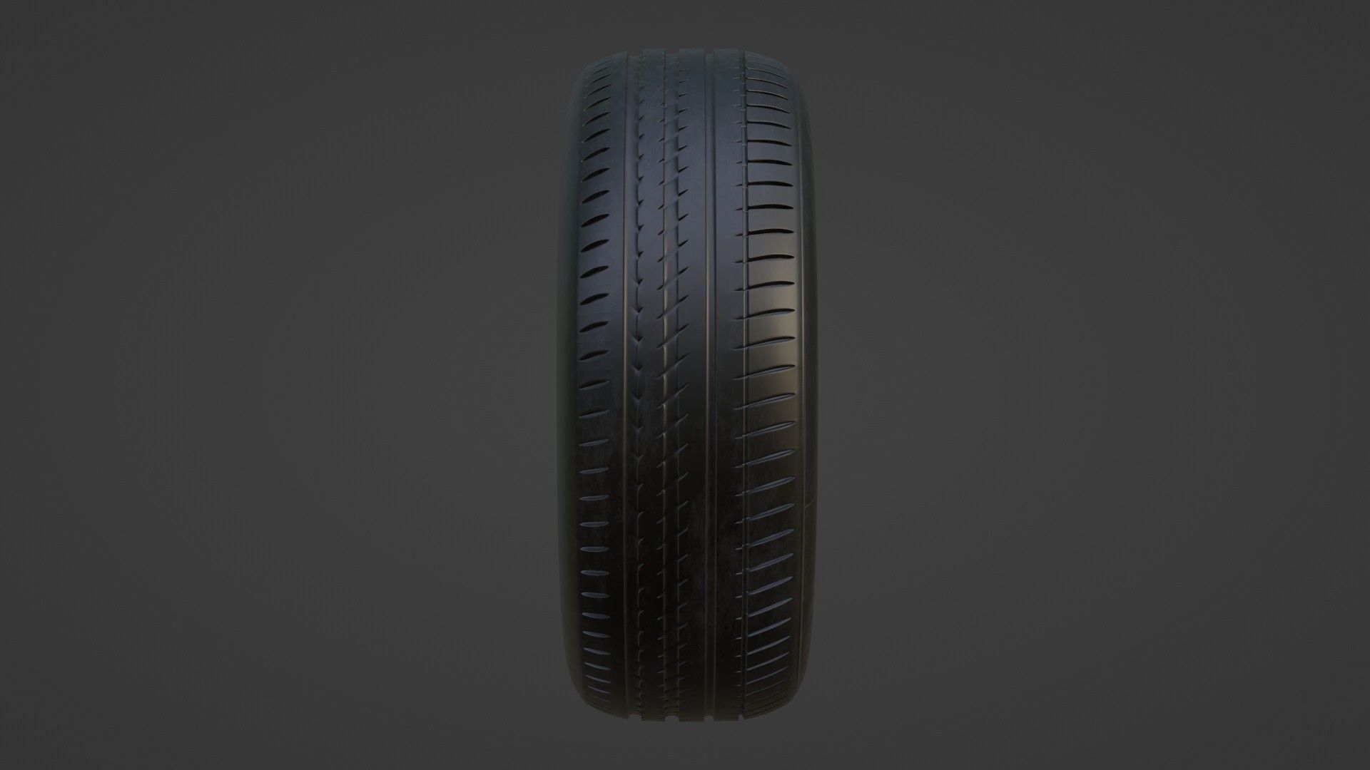 Basic Vehicle Tire DUTIRE A205 3D model_4
