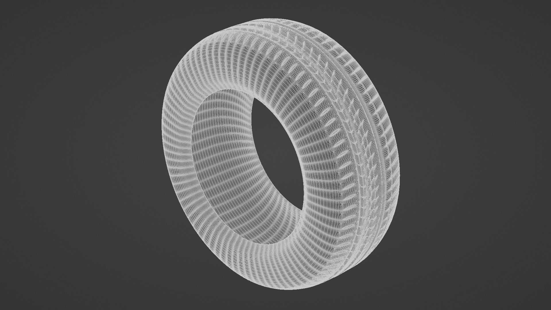 Basic Vehicle Tire DUTIRE A205 3D model_2