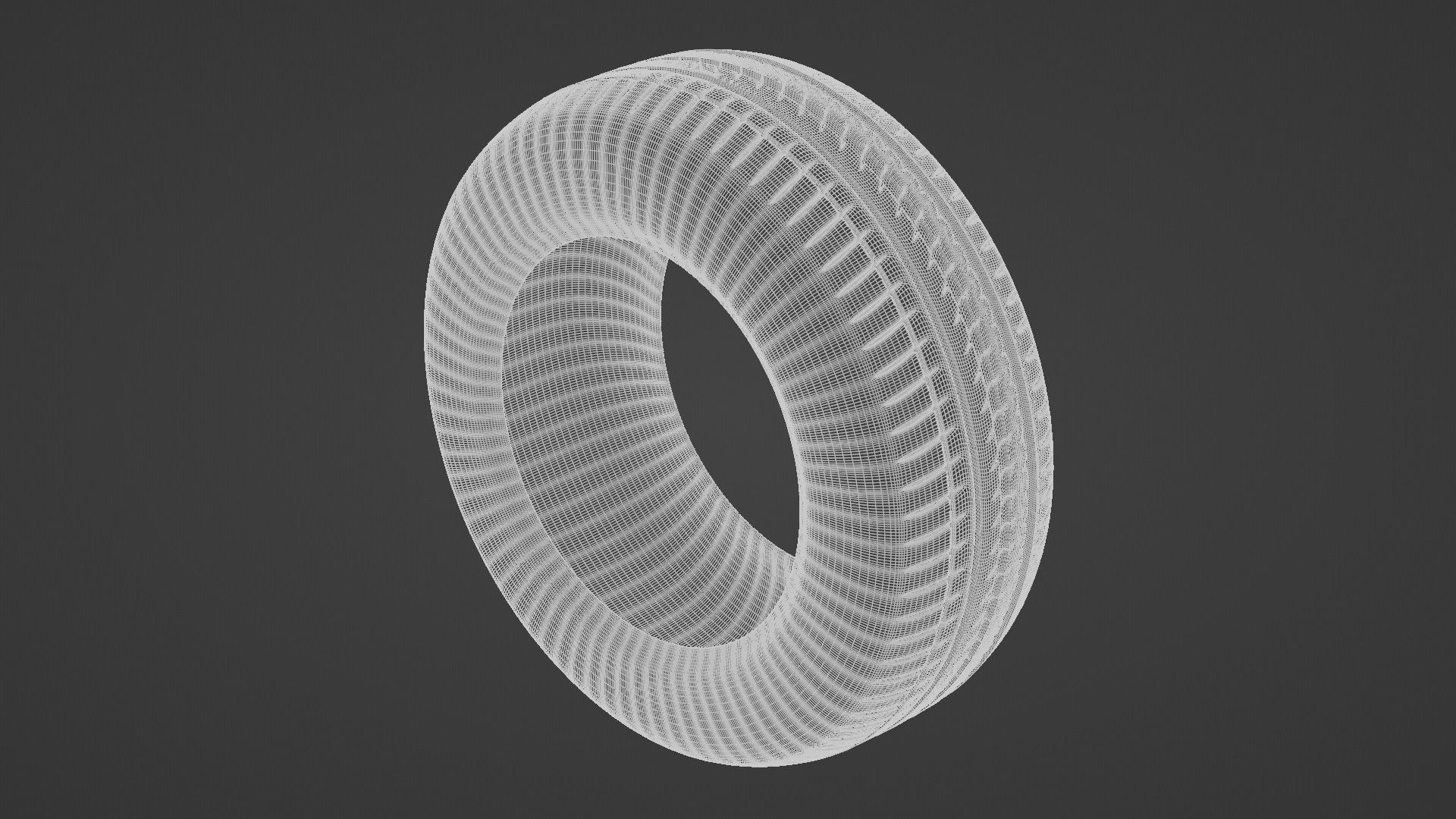 Basic Vehicle Tire DUTIRE A205 3D model_3