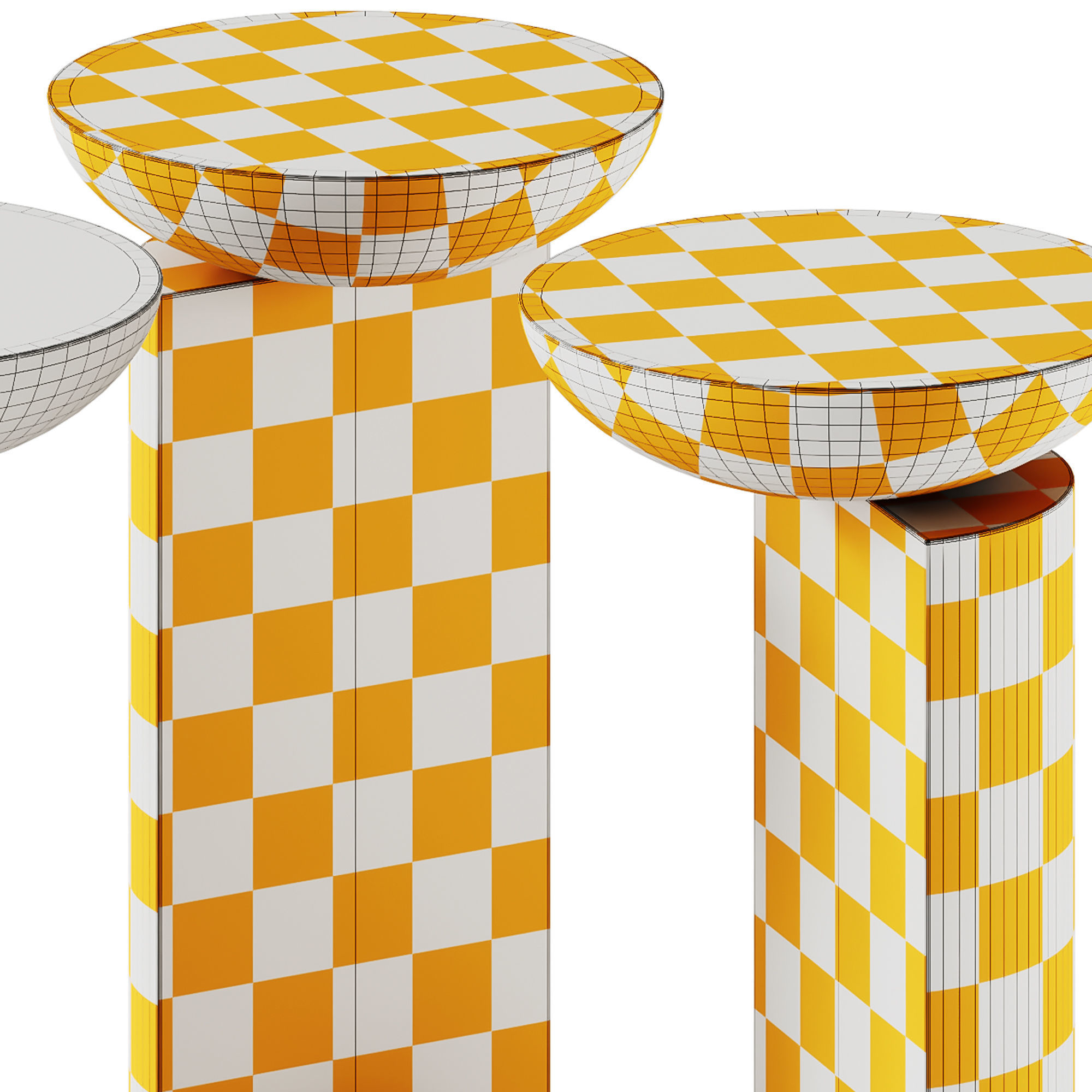 Coito Sculptural Side Table by Pedro Paulo Venzon 3D model_5