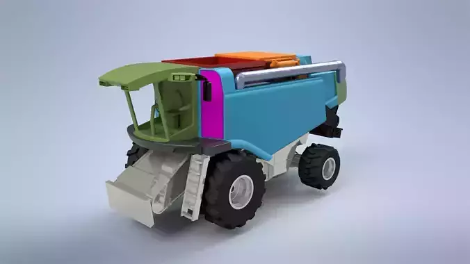 Claas Lexion 530 3D Print Model 3D print model
