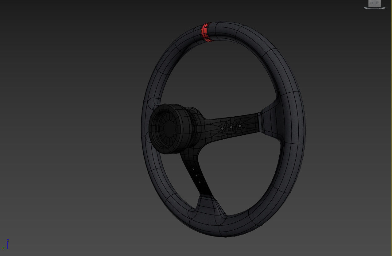 MOMO Steering Wheel 3D model_15