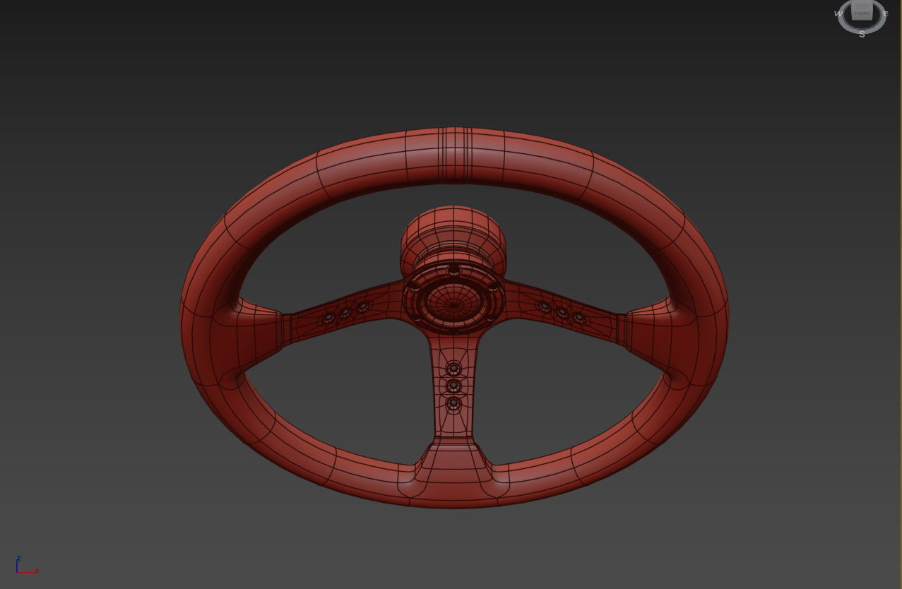 MOMO Steering Wheel 3D model_20
