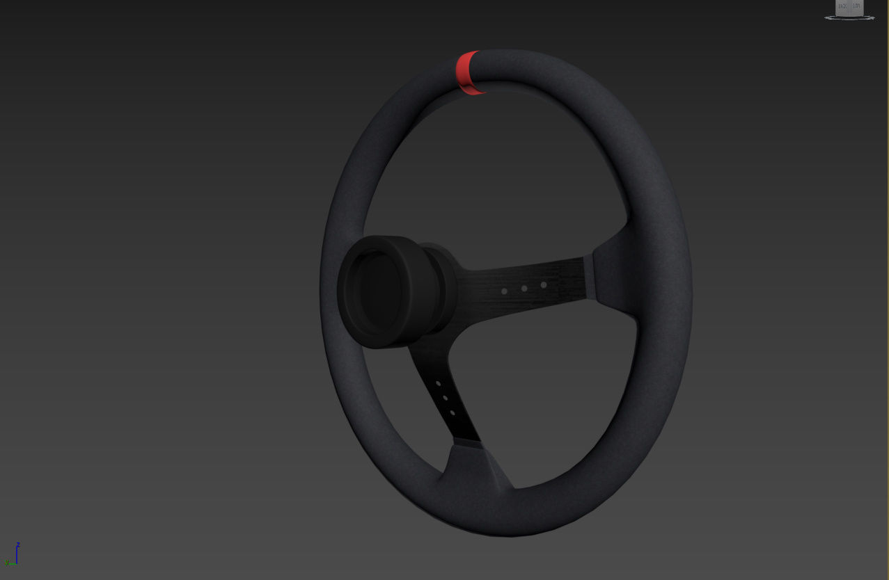 MOMO Steering Wheel 3D model_14