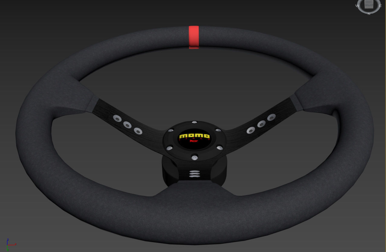 MOMO Steering Wheel 3D model_26