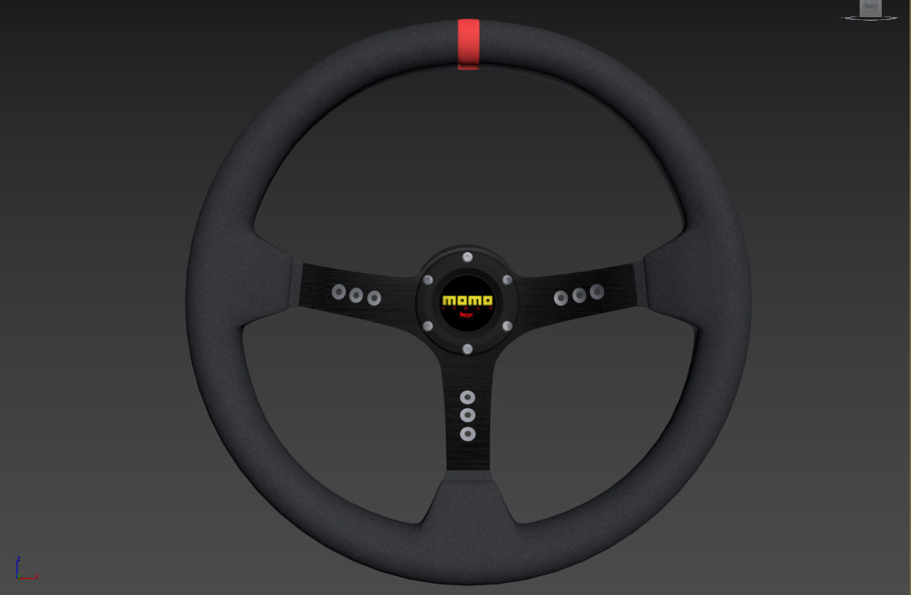 MOMO Steering Wheel 3D model_30
