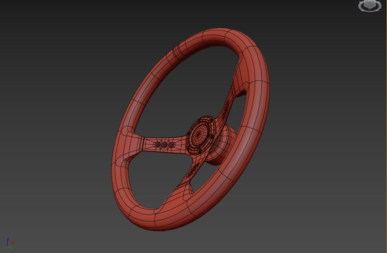 MOMO Steering Wheel 3D model_24
