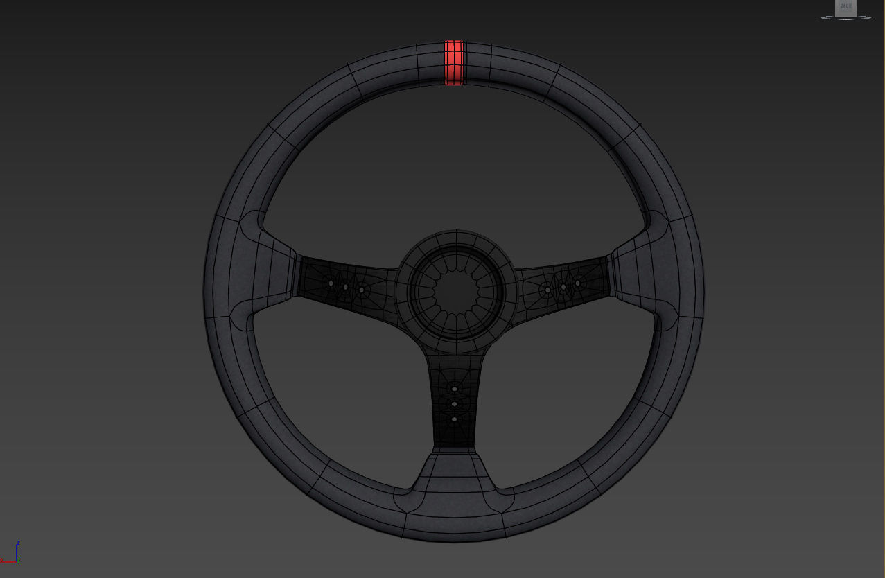 MOMO Steering Wheel 3D model_35