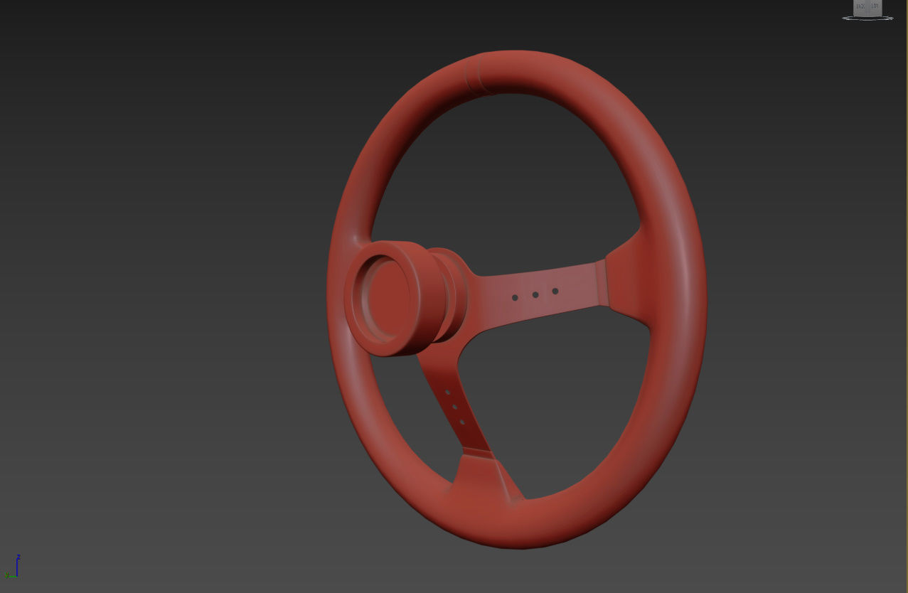 MOMO Steering Wheel 3D model_17