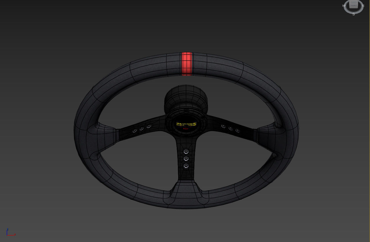 MOMO Steering Wheel 3D model_19