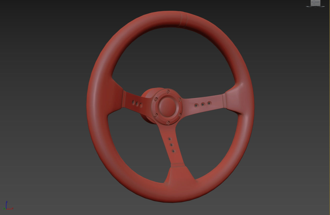 MOMO Steering Wheel 3D model_13