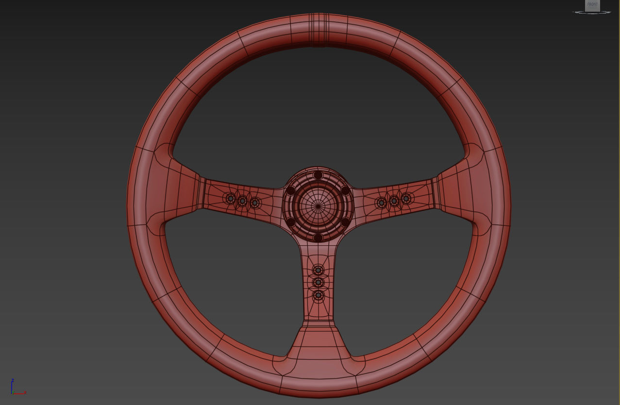 MOMO Steering Wheel 3D model_32