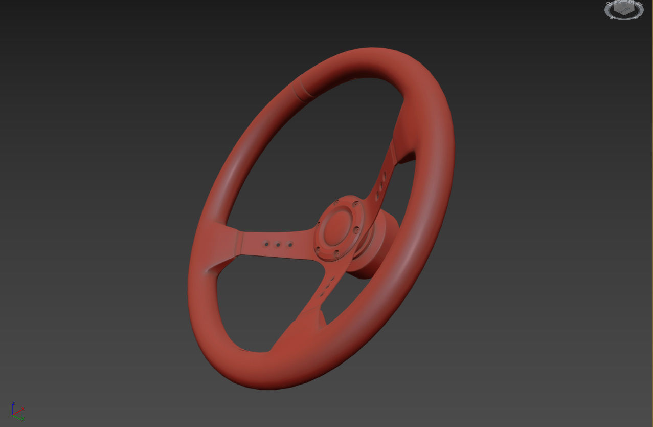 MOMO Steering Wheel 3D model_25