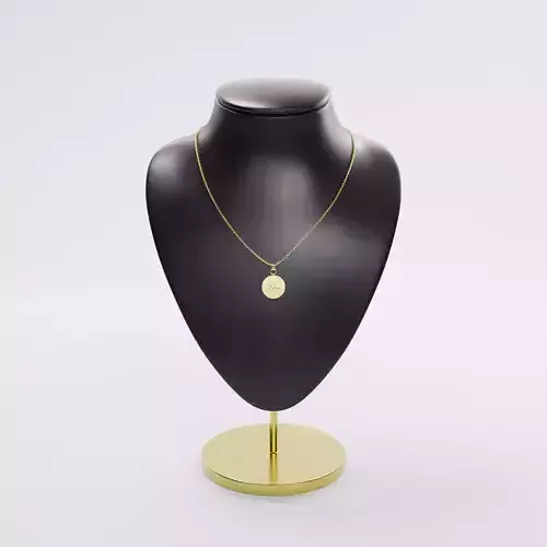 Jewelry Necklace Display Bust