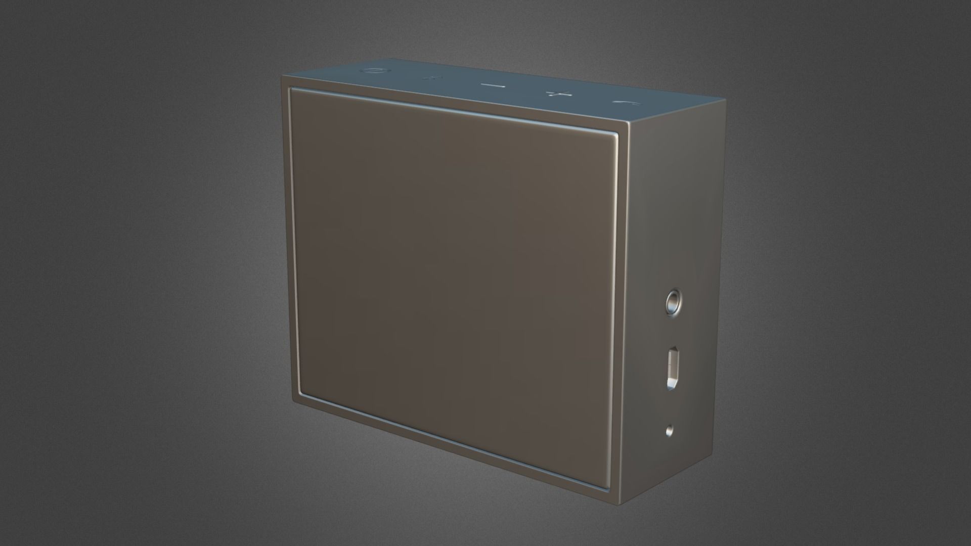 JBL GO Low-poly 3D model_11