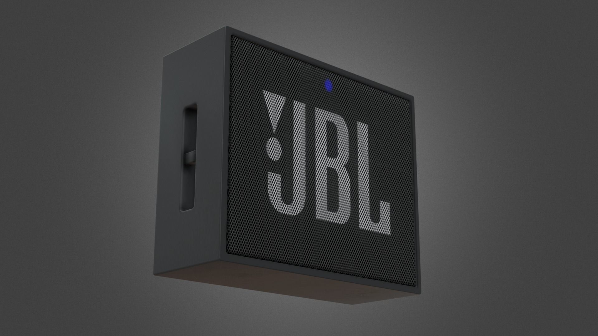 JBL GO Low-poly 3D model_9