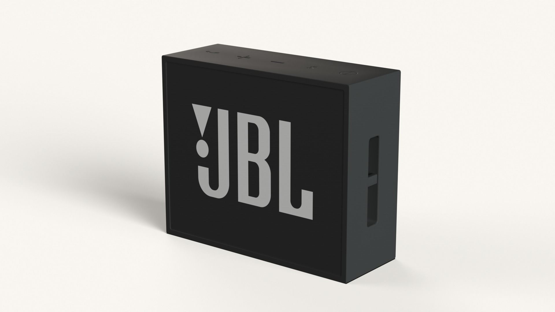 JBL GO Low-poly 3D model_1