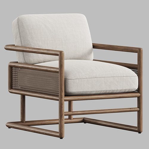 Carlin Chair by Arcadia Modern Home 3D model