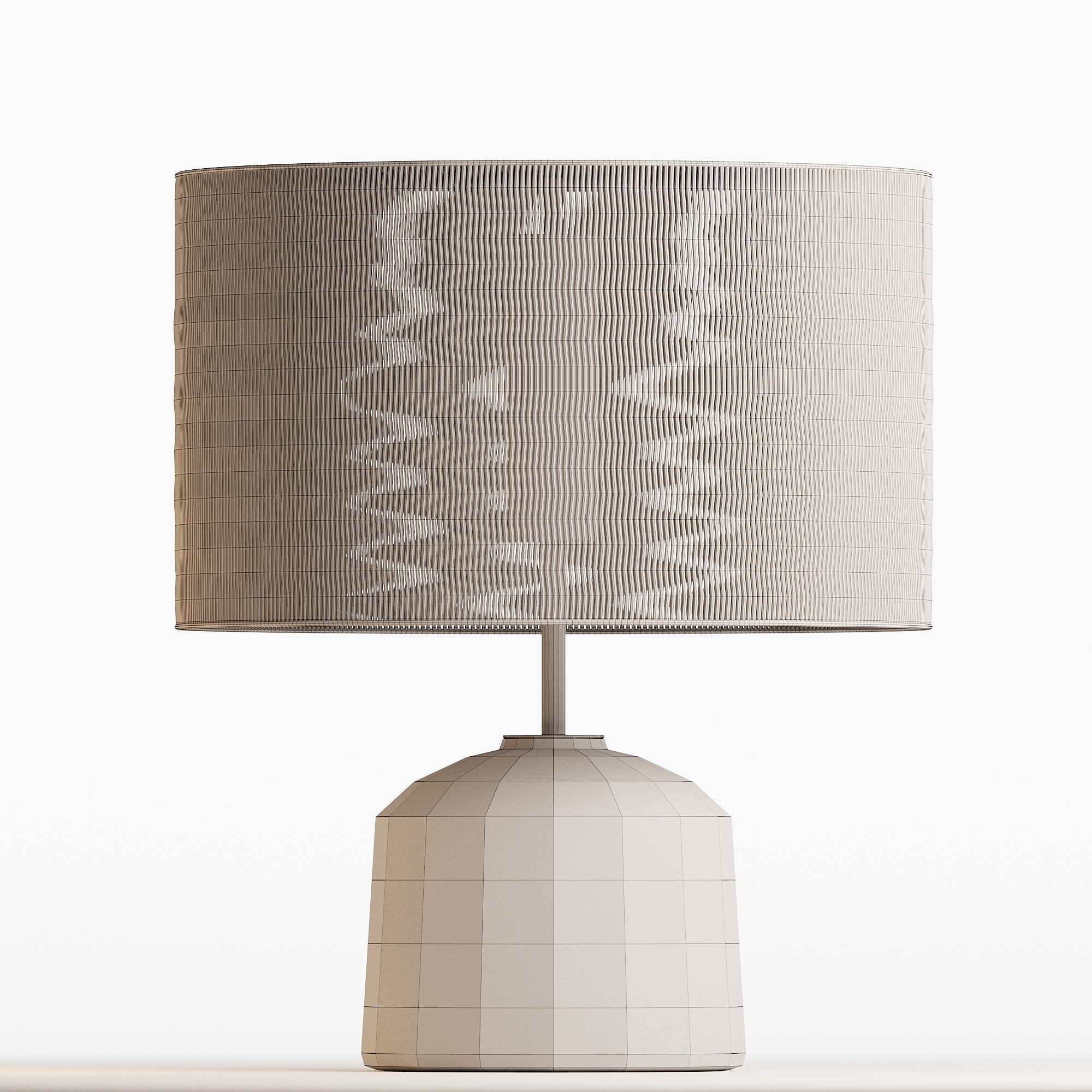 Table Lamp 3D model_2