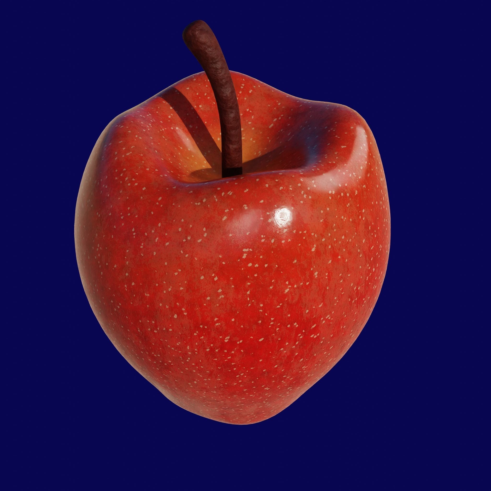Procedural Apple Material 3D model_10