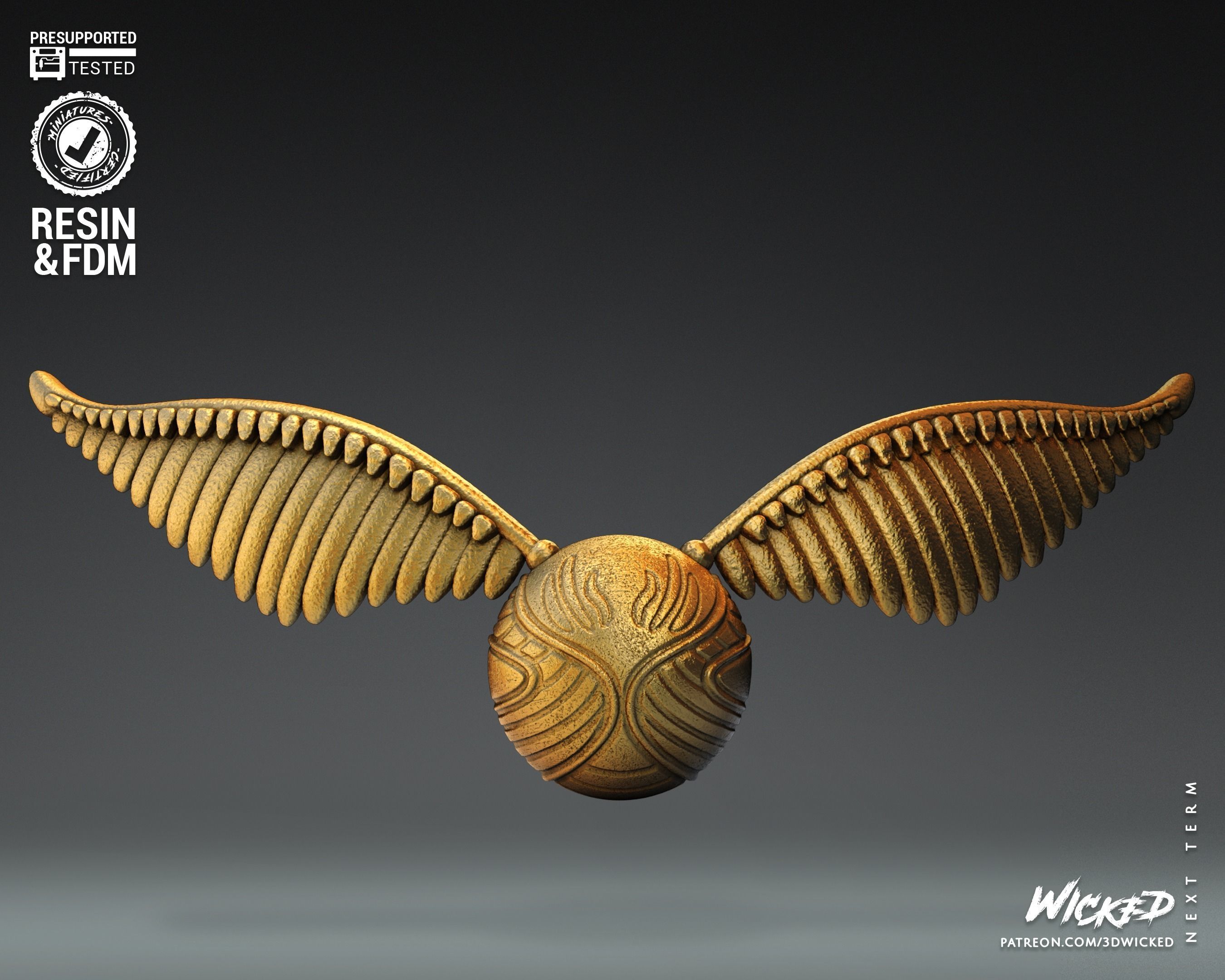 Harry Potter Swag 10 Models Tested for 3D printing 3D print model_19