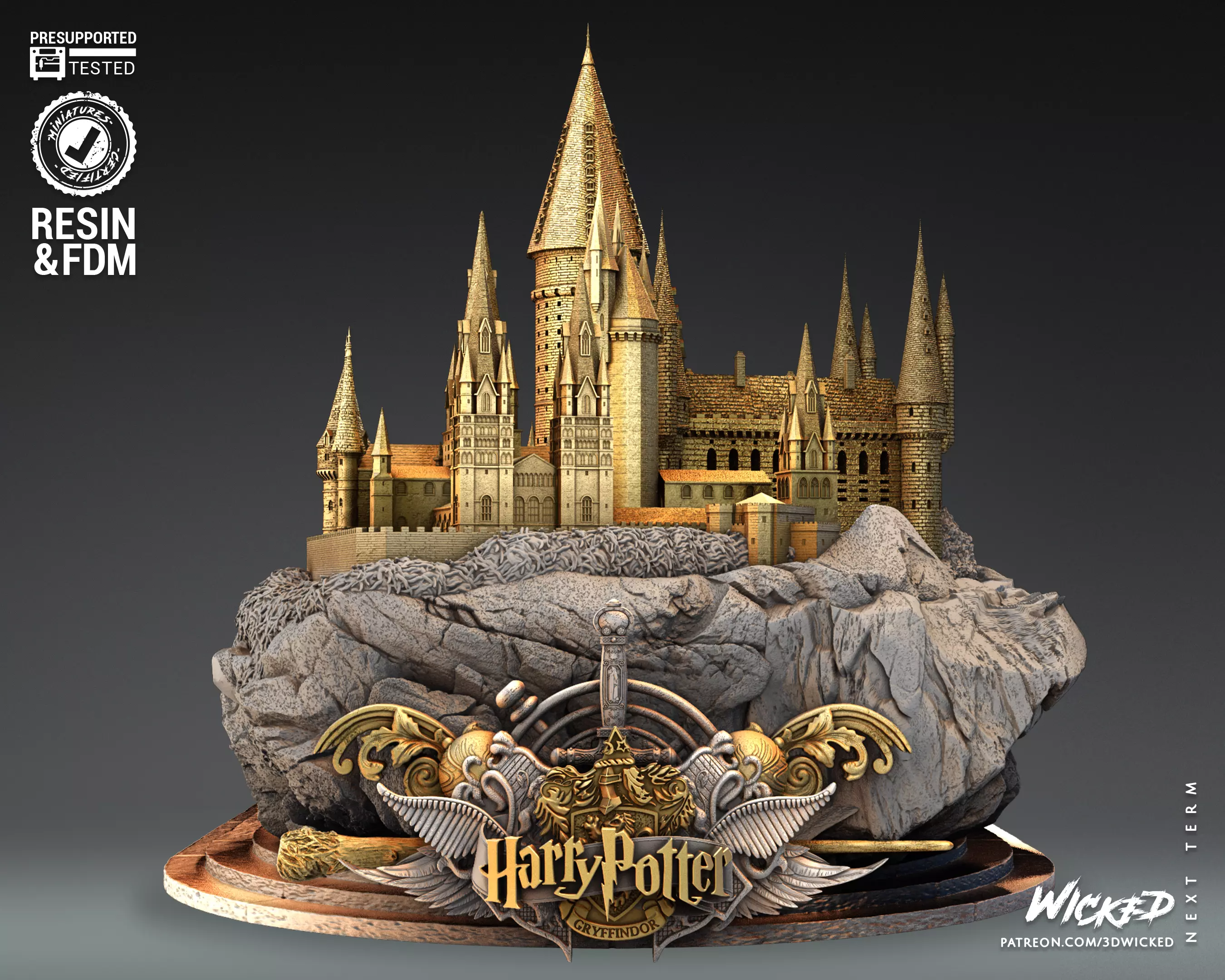 Harry Potter Swag 10 Models Tested for 3D printing 3D print model_0
