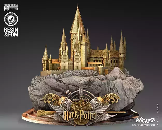 Harry Potter Swag 10 Models Tested for 3D printing 3D print model Harry Potter Swag 10 Models Tested for 3D printing 3D print model